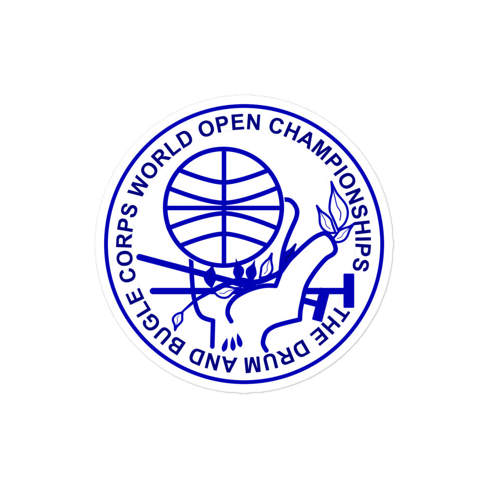 Drum Corps World Open Sticker