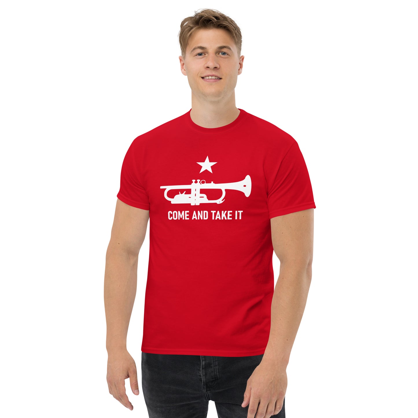 Come and Take It! Bugle T-shirt