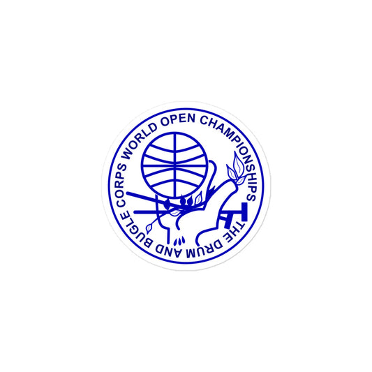 Drum Corps World Open Sticker