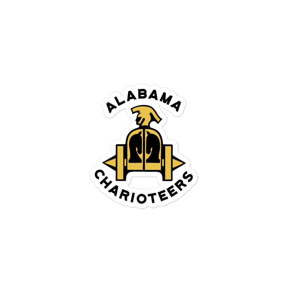 Alabama Charioteers sticker