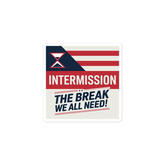 VOTE Intermission Sticker