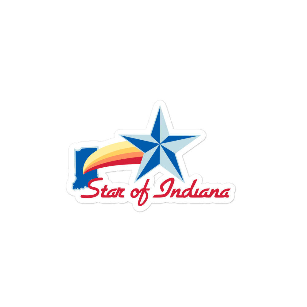 Star of Indiana DBC Sticker