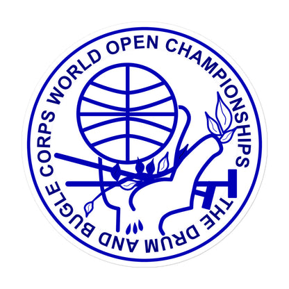 Drum Corps World Open Sticker