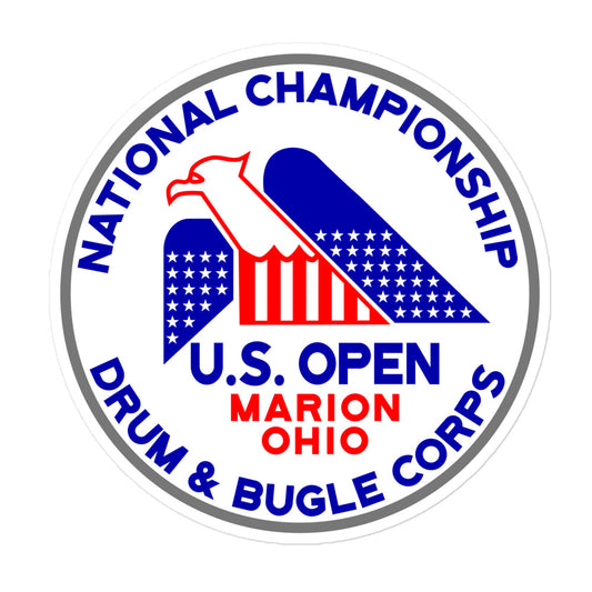 US Open Drum Corps National Championship Sticker