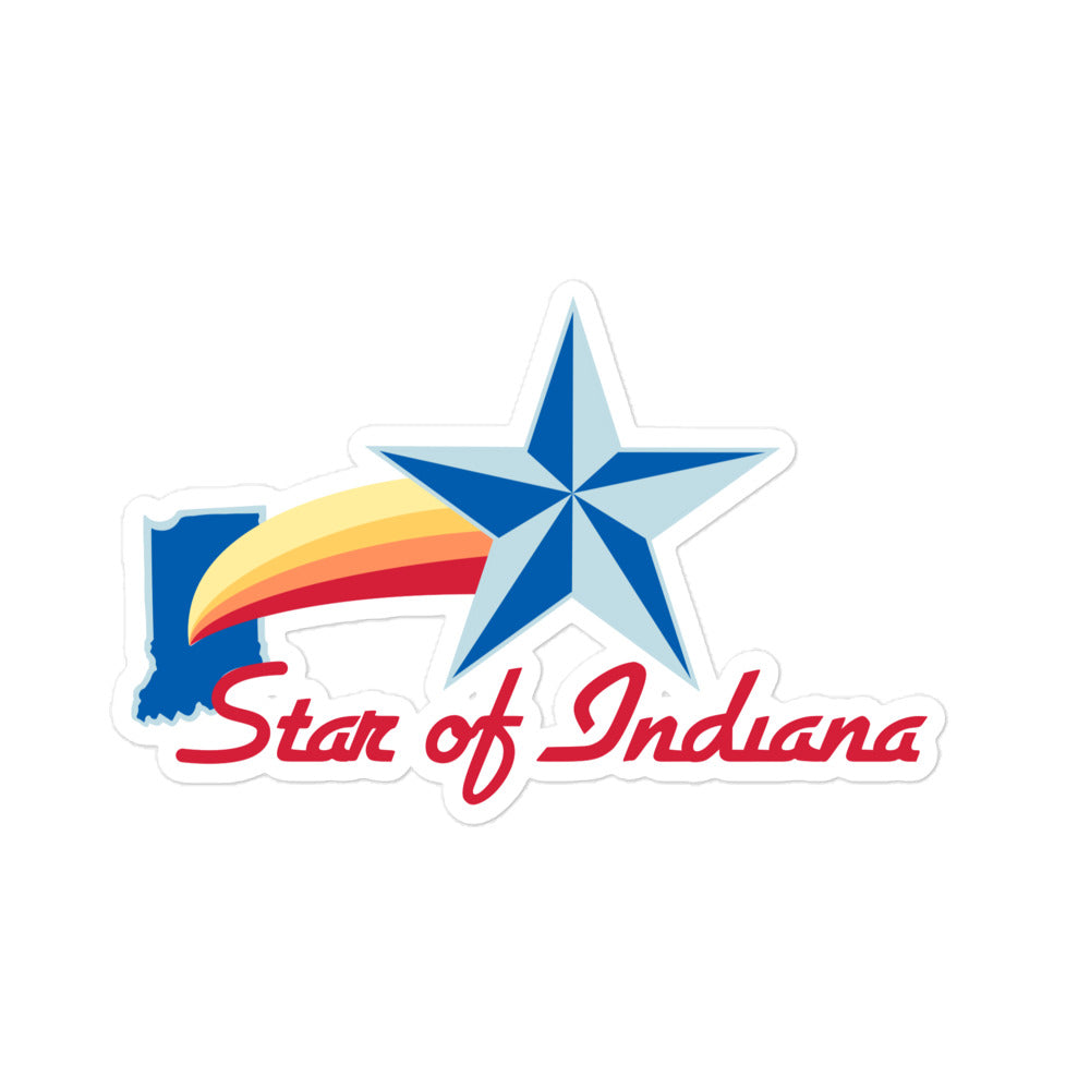 Star of Indiana DBC Sticker